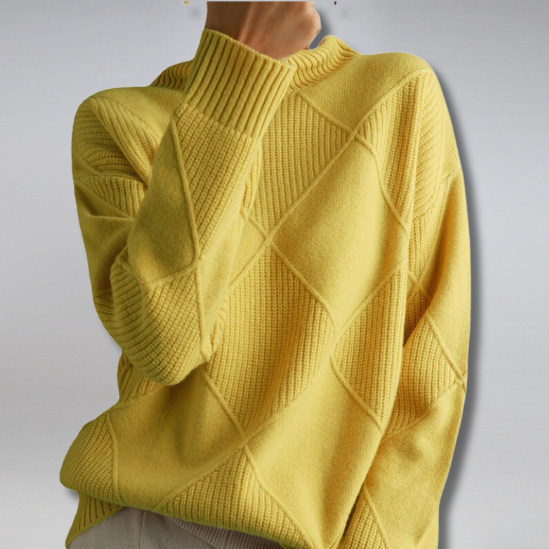 Sofia | Women’s Turtleneck Sweater | Soft Knit Pullover