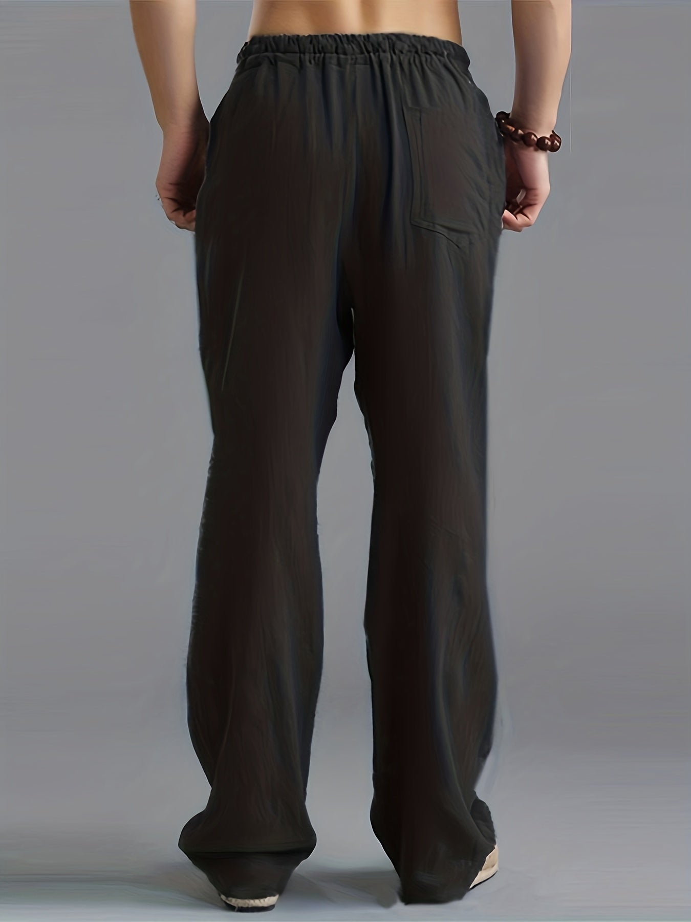 Ethan | Men’s Linen Trousers | Lightweight Breathable Pants