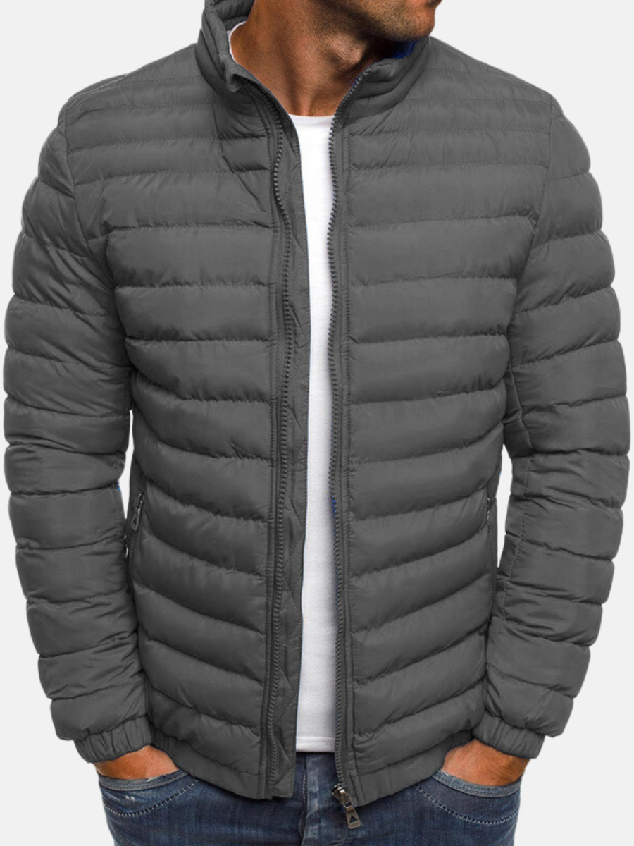 Leon | Men’s Lightweight Puffer Jacket | Quilted Casual Outerwear