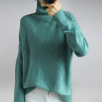 Sofia | Women’s Turtleneck Sweater | Soft Knit Pullover