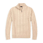 Lucas | Men’s Half-Zip Sweater | Cable Knit Pullover