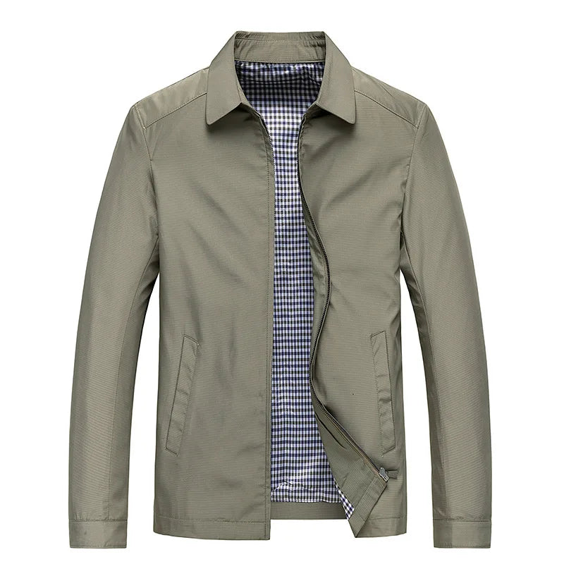 Liam | Men’s Lightweight Cotton Jacket | Casual Outdoor Style
