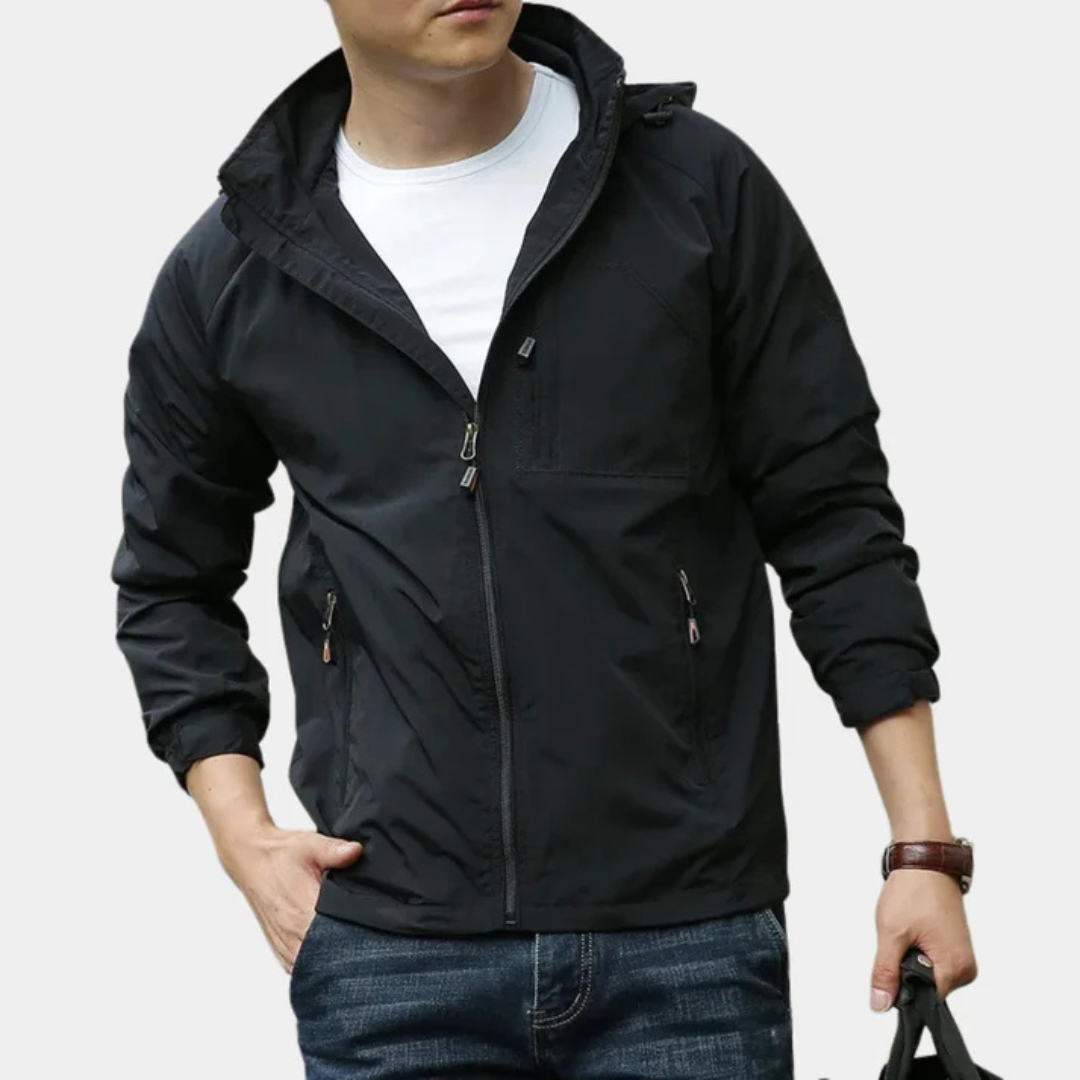Ethan | Men’s Waterproof Cargo Jacket | Lightweight Outdoor Coat