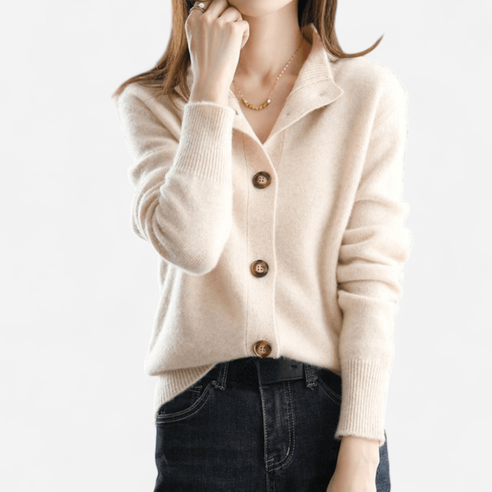 Women’s Cashmere Knit Cardigan | Soft Luxury Button Front