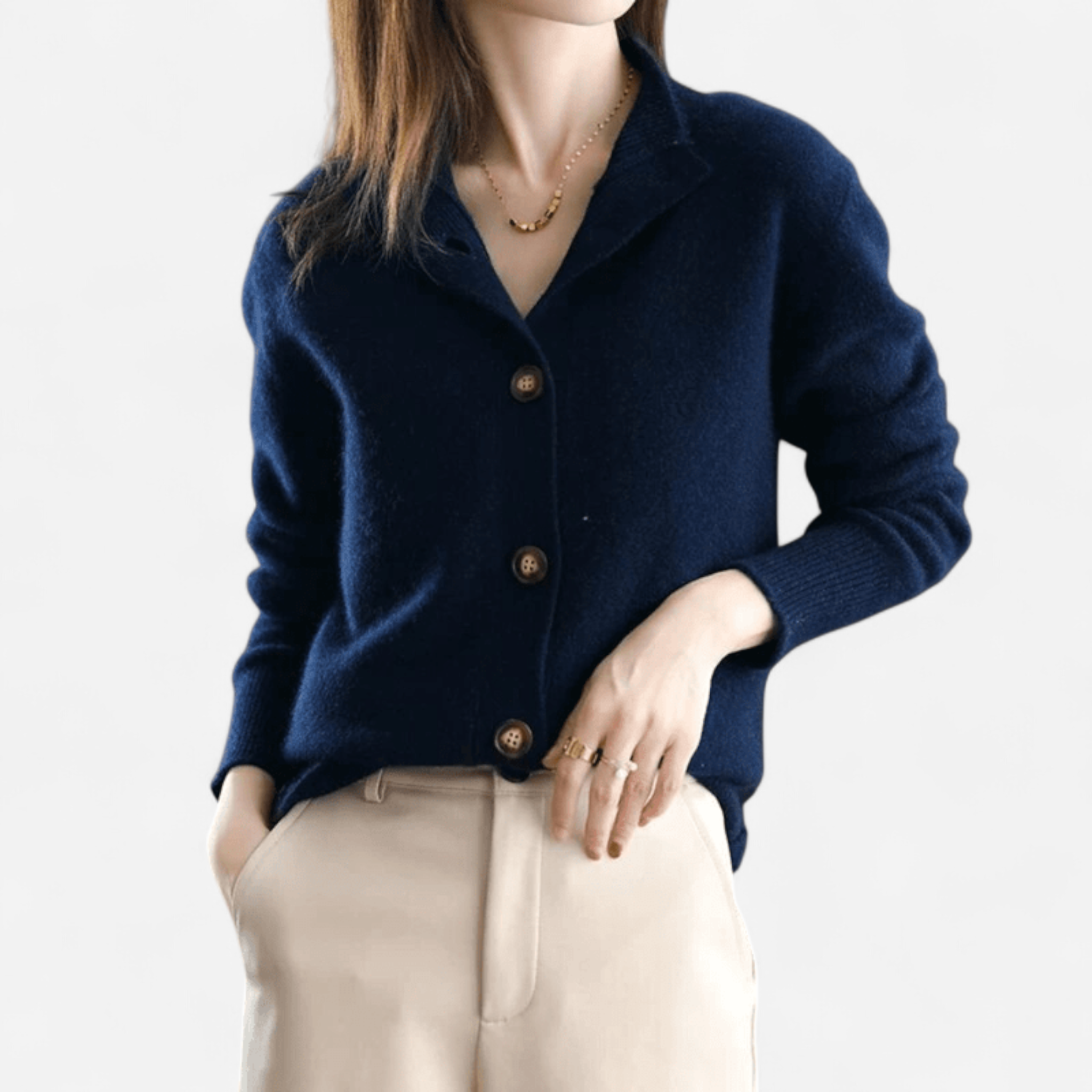 Women’s Cashmere Knit Cardigan | Soft Luxury Button Front
